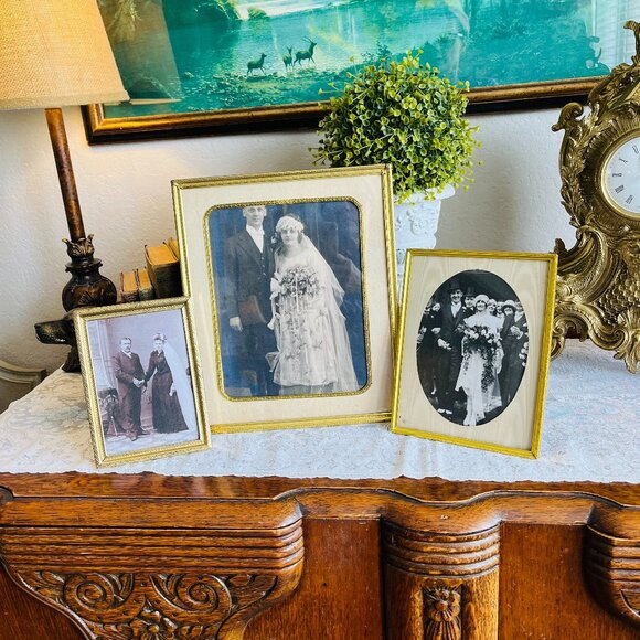 Vintage Other - 3 VTH Hollywood Regency picture frames